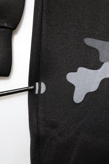 Black Camouflage Pullover Sweatshirt Sweater