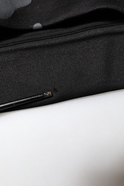 Black Camouflage Pullover Sweatshirt Sweater