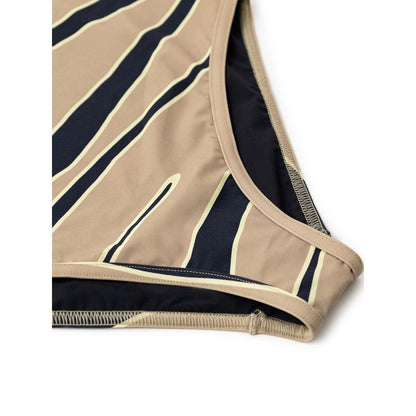 Beige Polyamide One-Piece Swimsuit