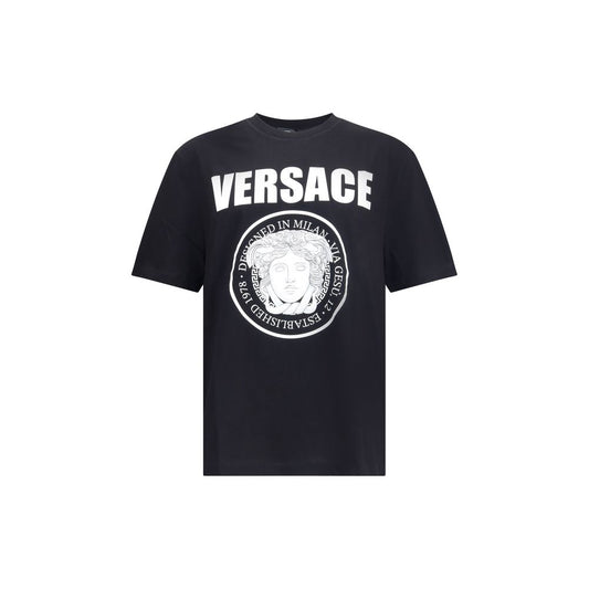 Black Cotton T-Shirt