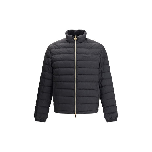 Black Polyester Shell Jacket