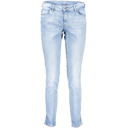 Blue Cotton Jeans Denim