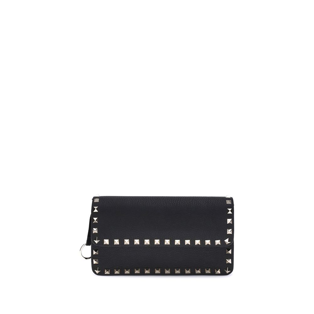Black Calf Leather Bos Taurus Clutch Bag