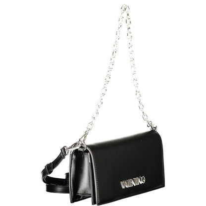 Black Polyethylene Women Handbag