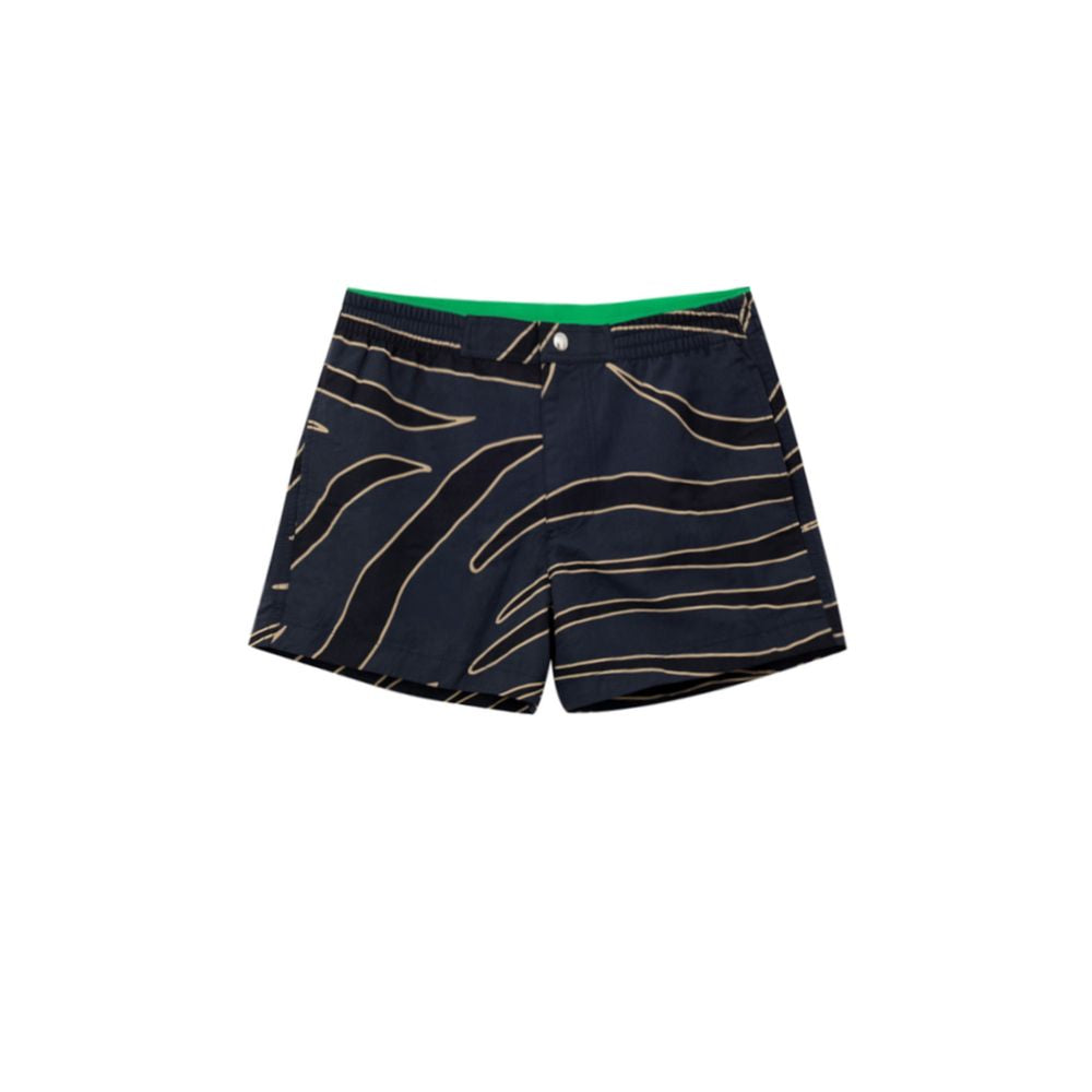 Blue Polyamide Swim Shorts