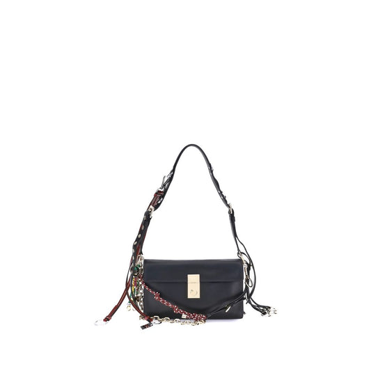 Black Calf Leather Bos Taurus Shoulder Bag