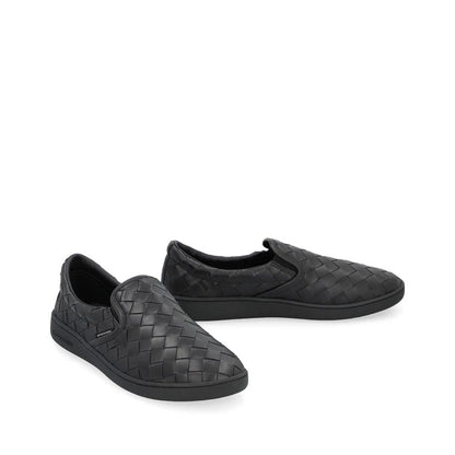 Black Calfskin Sneakers