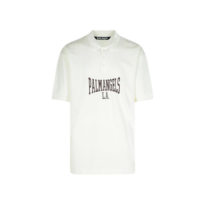 White Cotton Polo Shirt