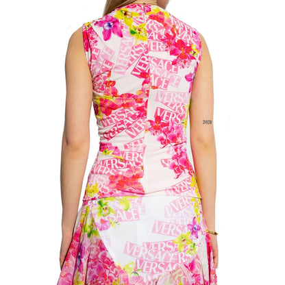 Multicolor Elastane Tank Tops