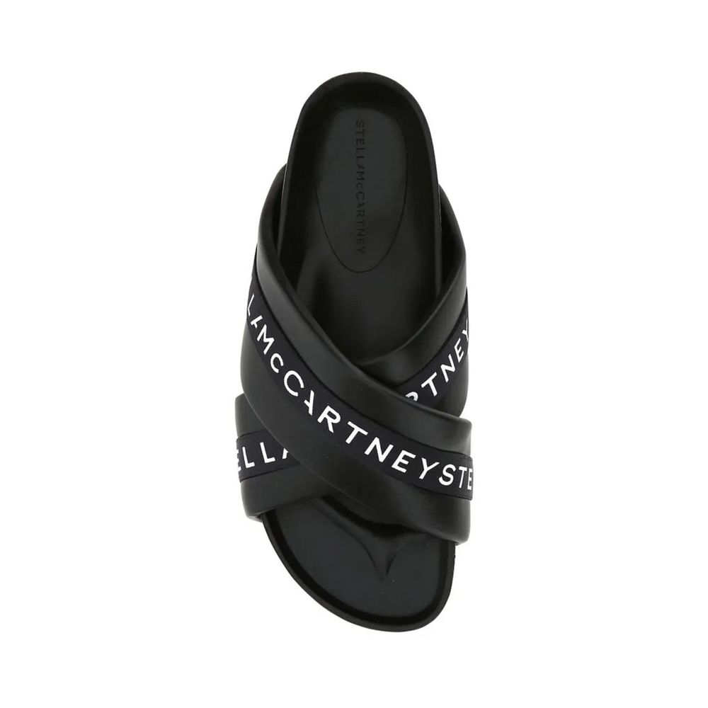 Black Polyethylene Slippers