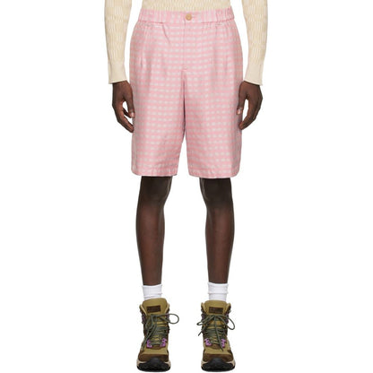 Multicolor Viscose Bermuda Shorts