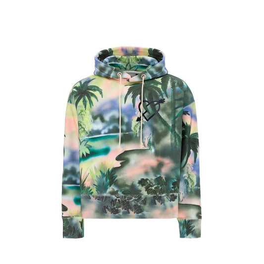 Green Cotton Sweatshirt