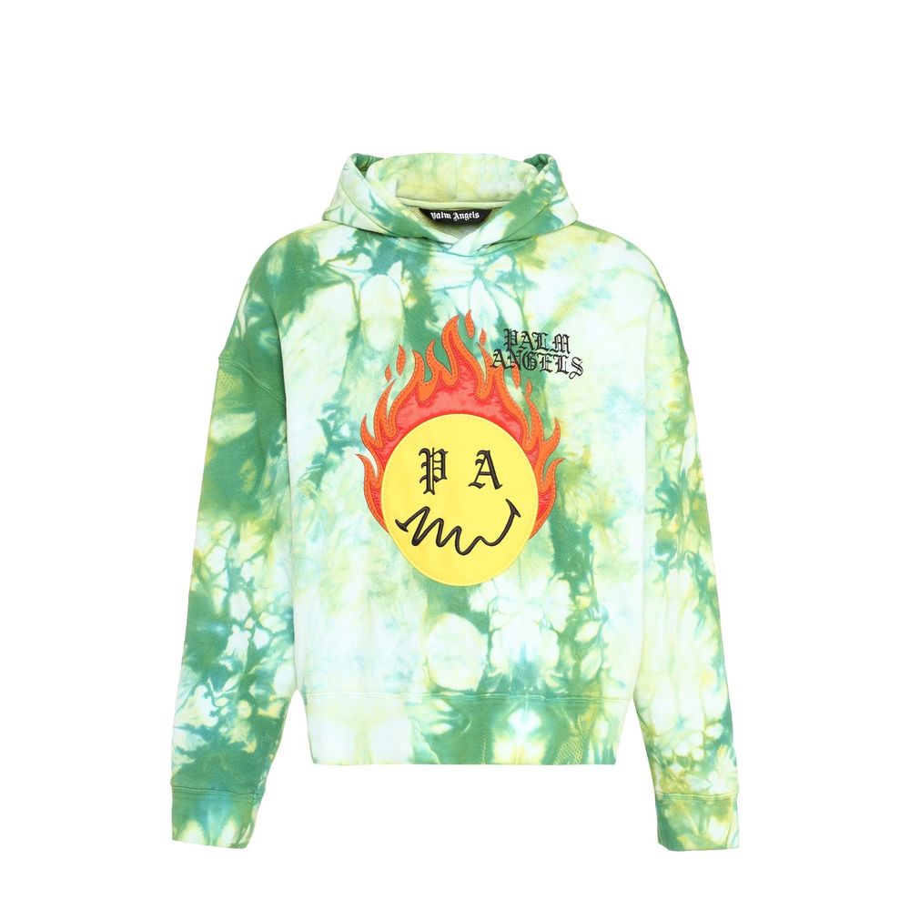 Green Cotton Sweatshirt