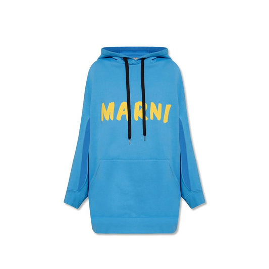 Blue Cotton Sweatshirt