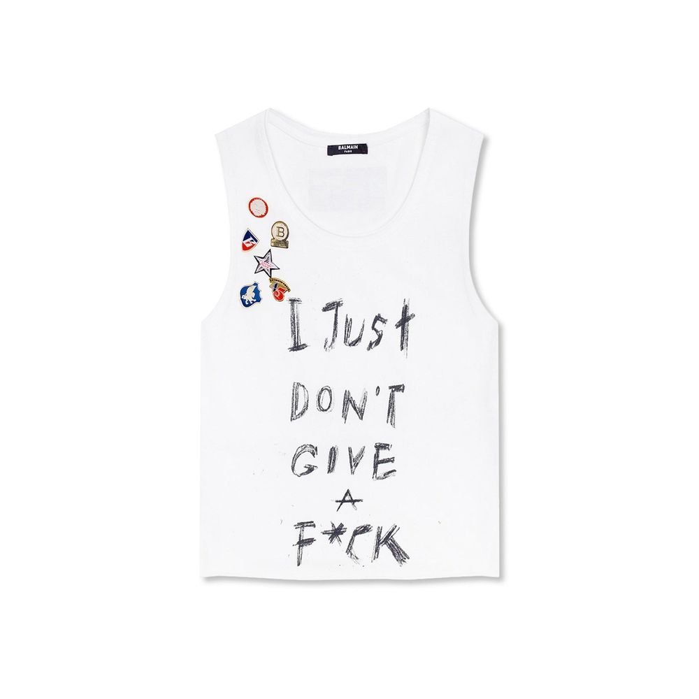 White Cotton T-Shirt