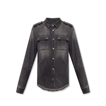 Black Denim Shirt