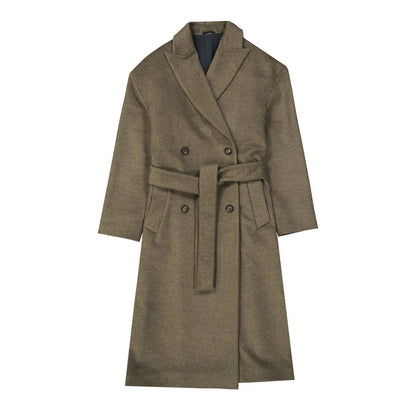Green Wool Coat