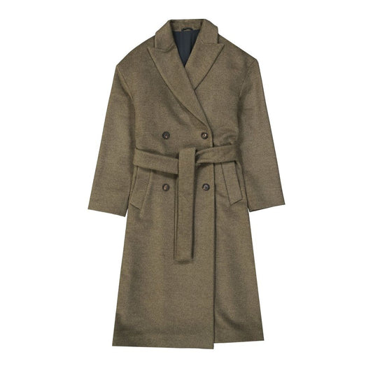 Green Wool Coat