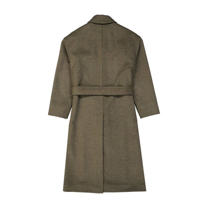 Green Wool Coat