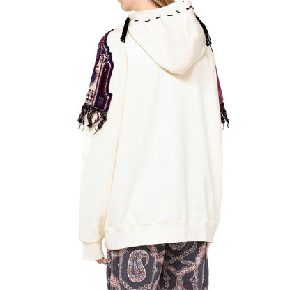 White Cotton Sweatshirt