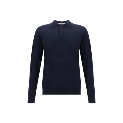 Blue Fleece Wool Shirt