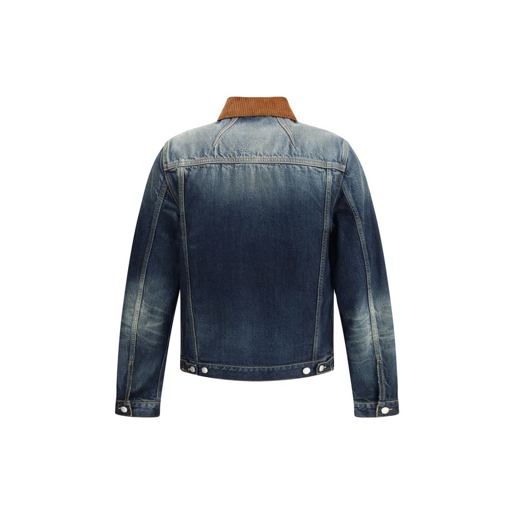 Blue Cotton Denim Jacket
