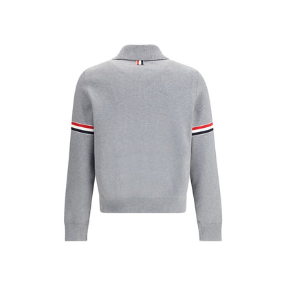 Gray Nylon Sweatshirt