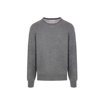 Gray Cashmere Men Sweater