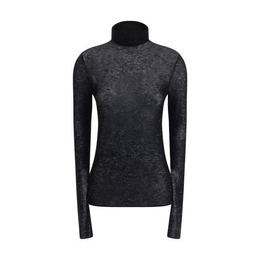Gold Wool Turtleneck