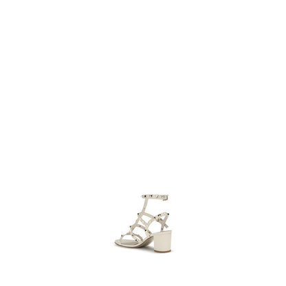Cream Calf Leather Bos Taurus Sandals