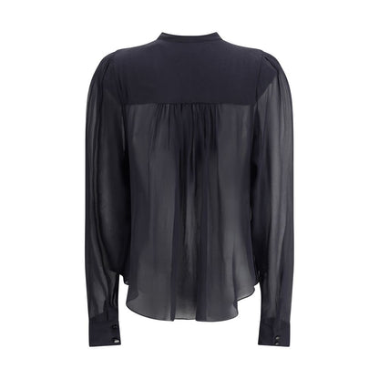 Black Viscose Top