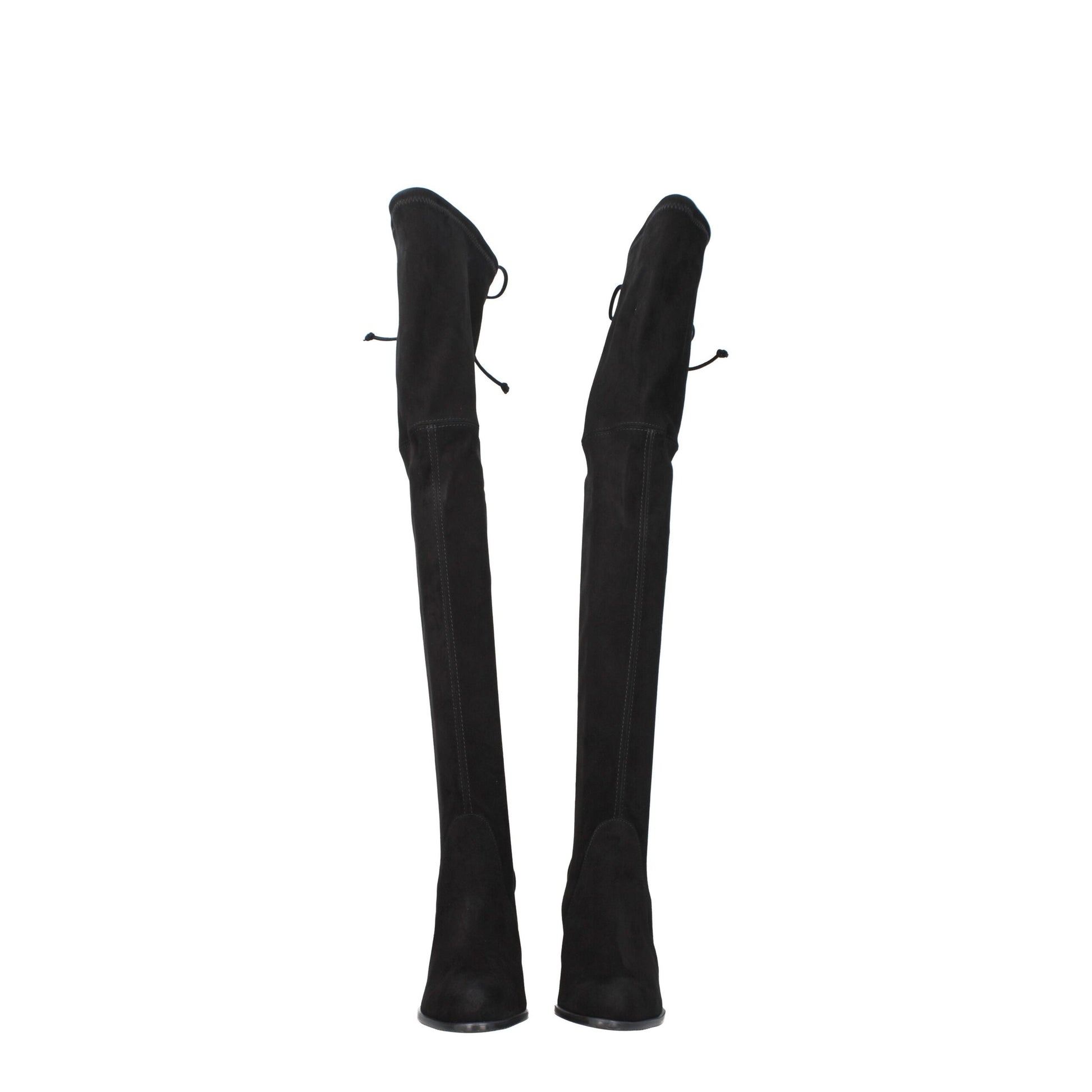 Black Leather Over The Knee