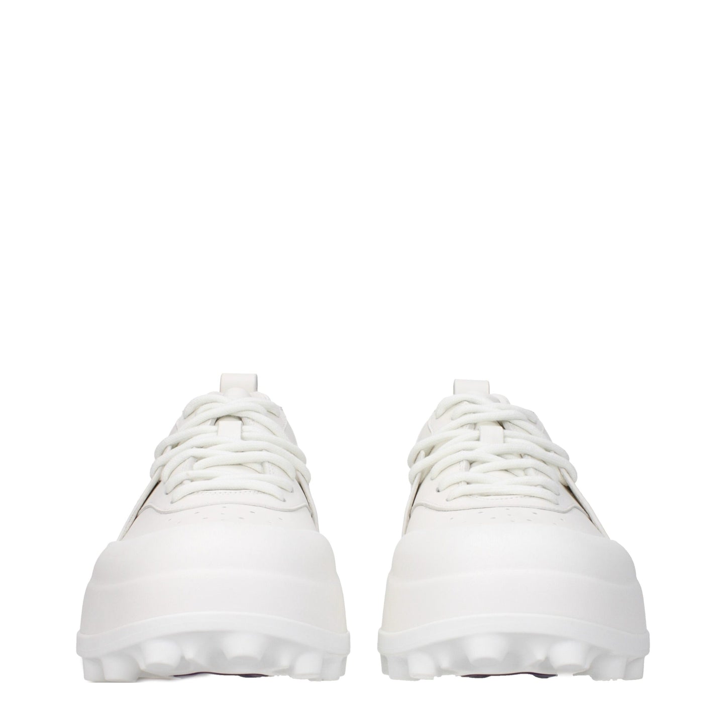 White Leather Sneakers
