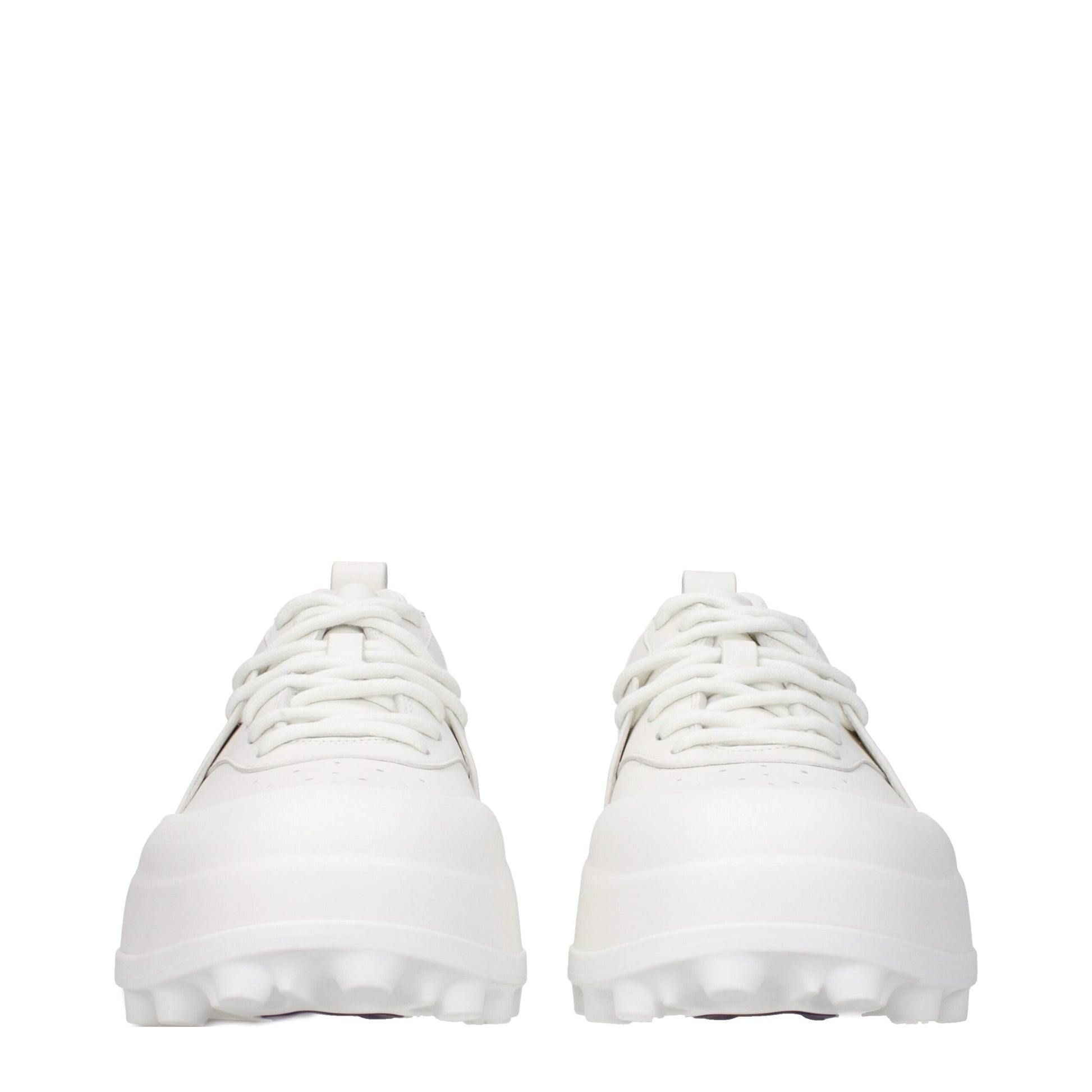 White Leather Sneakers