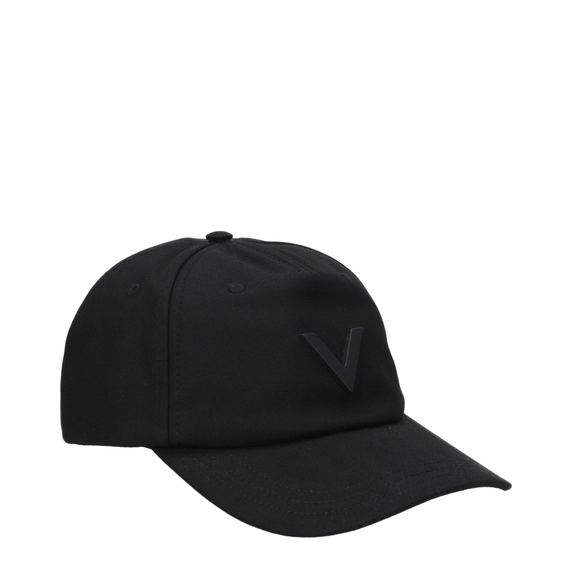 Black Cotton Cap (Baseball Hat)