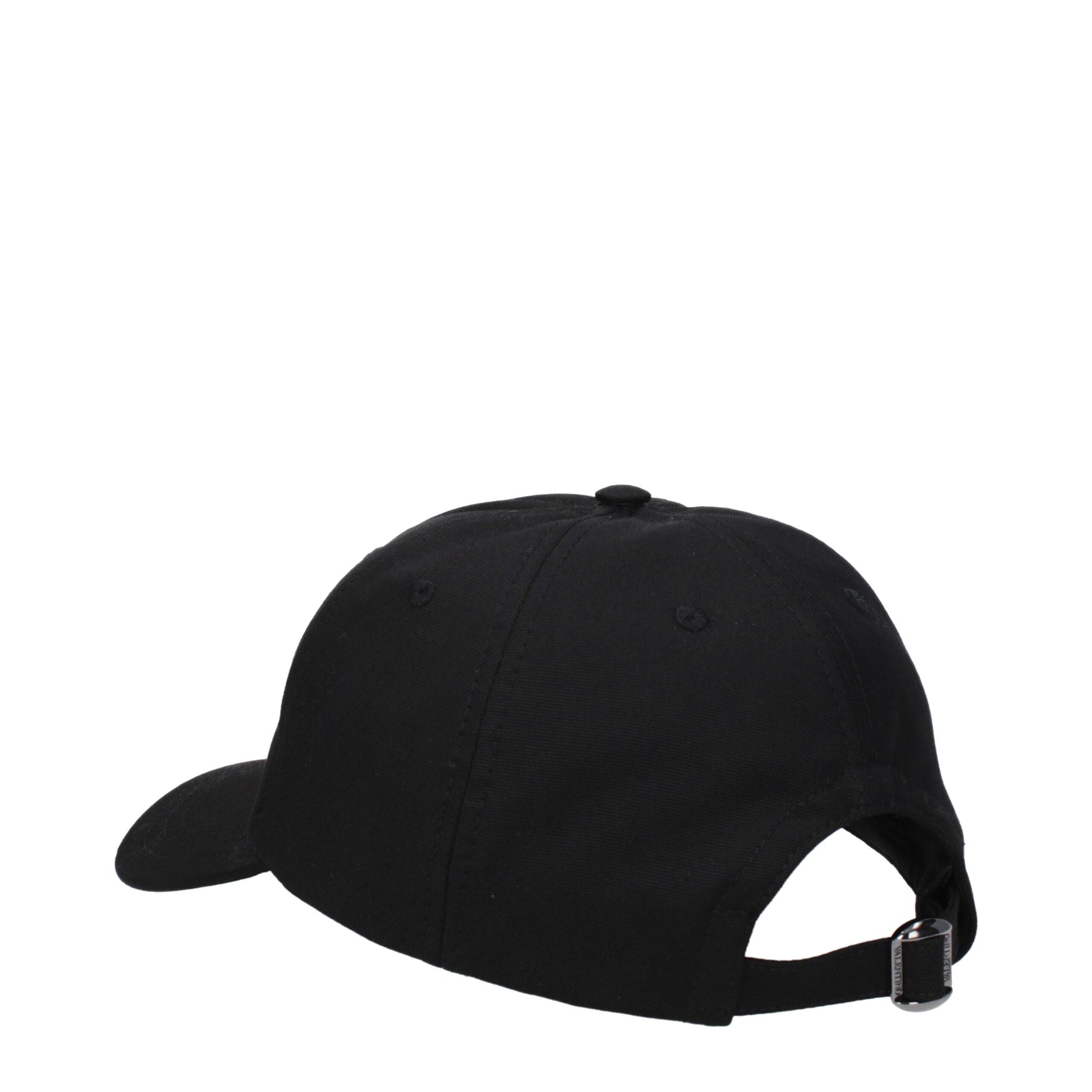 Black Cotton Cap (Baseball Hat)