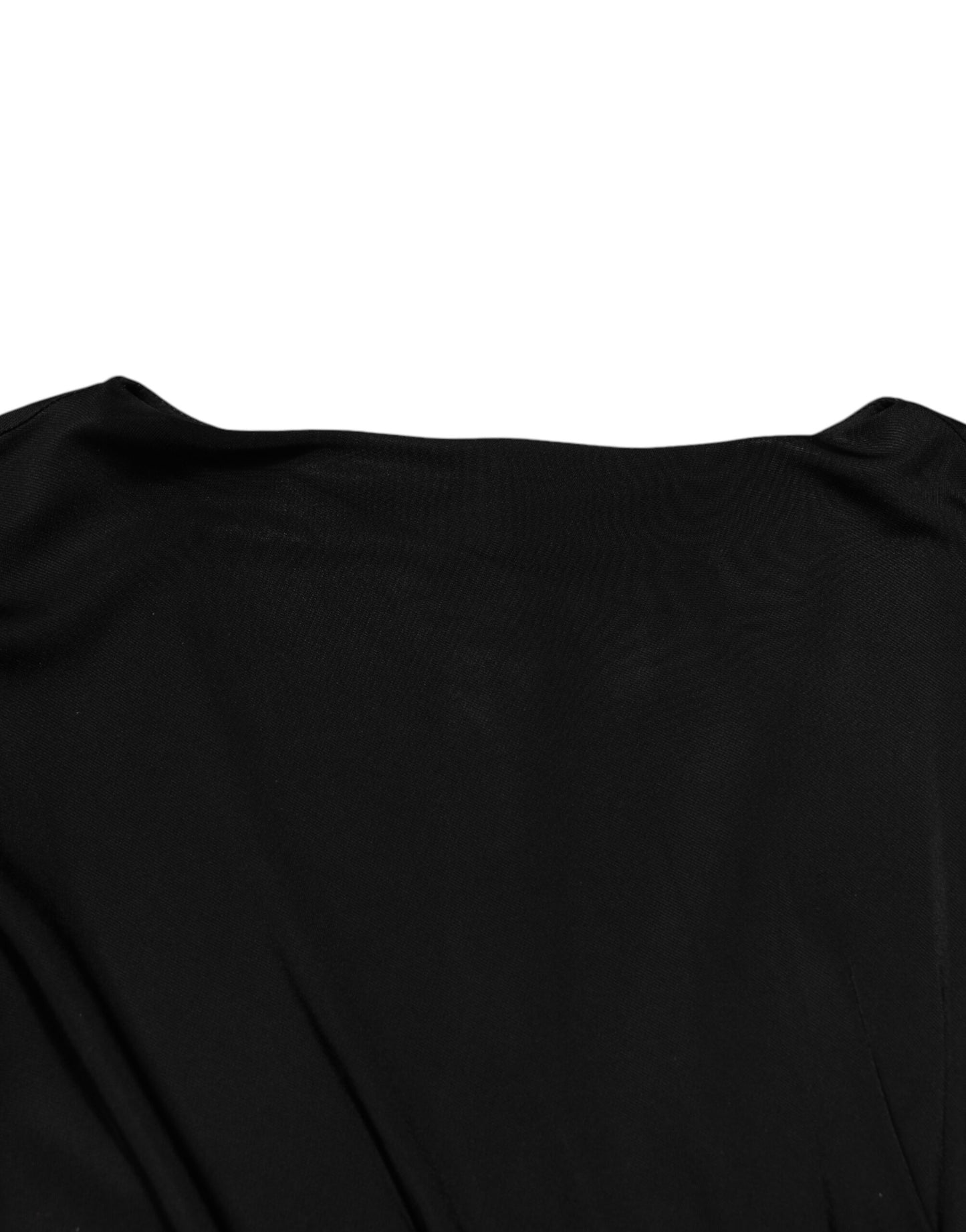 Black Bodycon Short Sleeves Dress