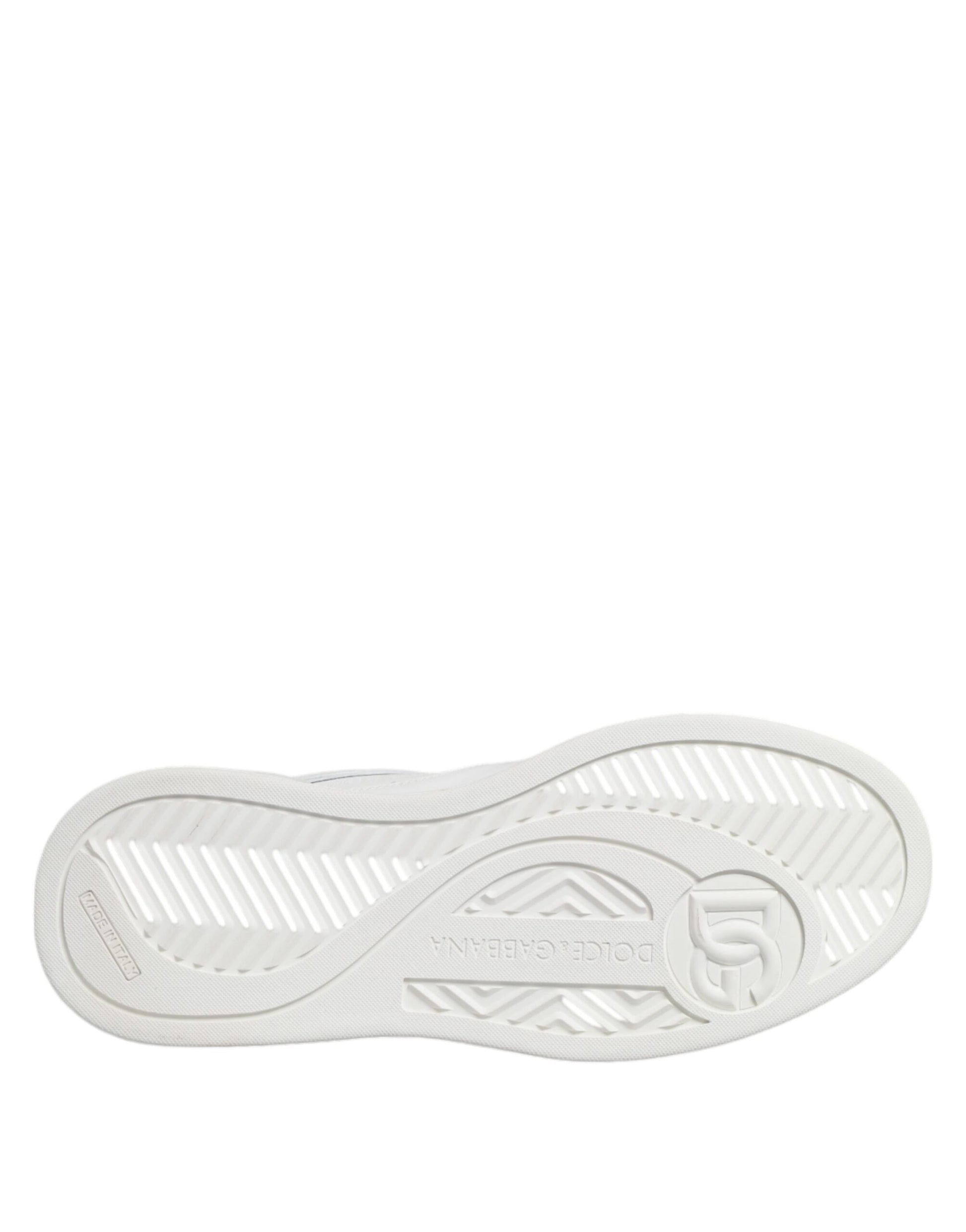 White Miami Leather Low Top Sneakers Shoes