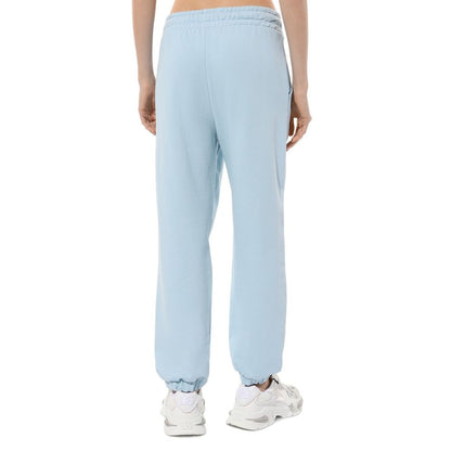 Blue Cotton Women Sweatpant