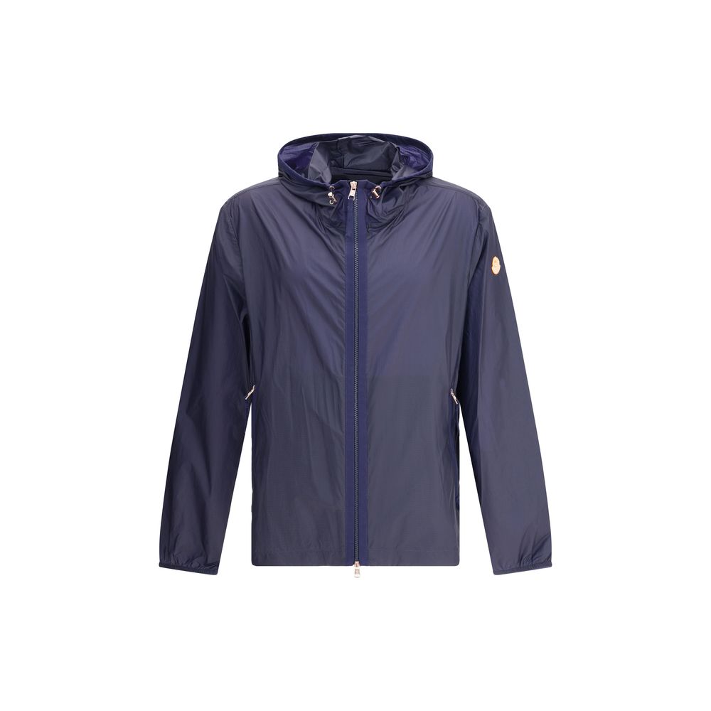 Blue Nylon Shell Jacket