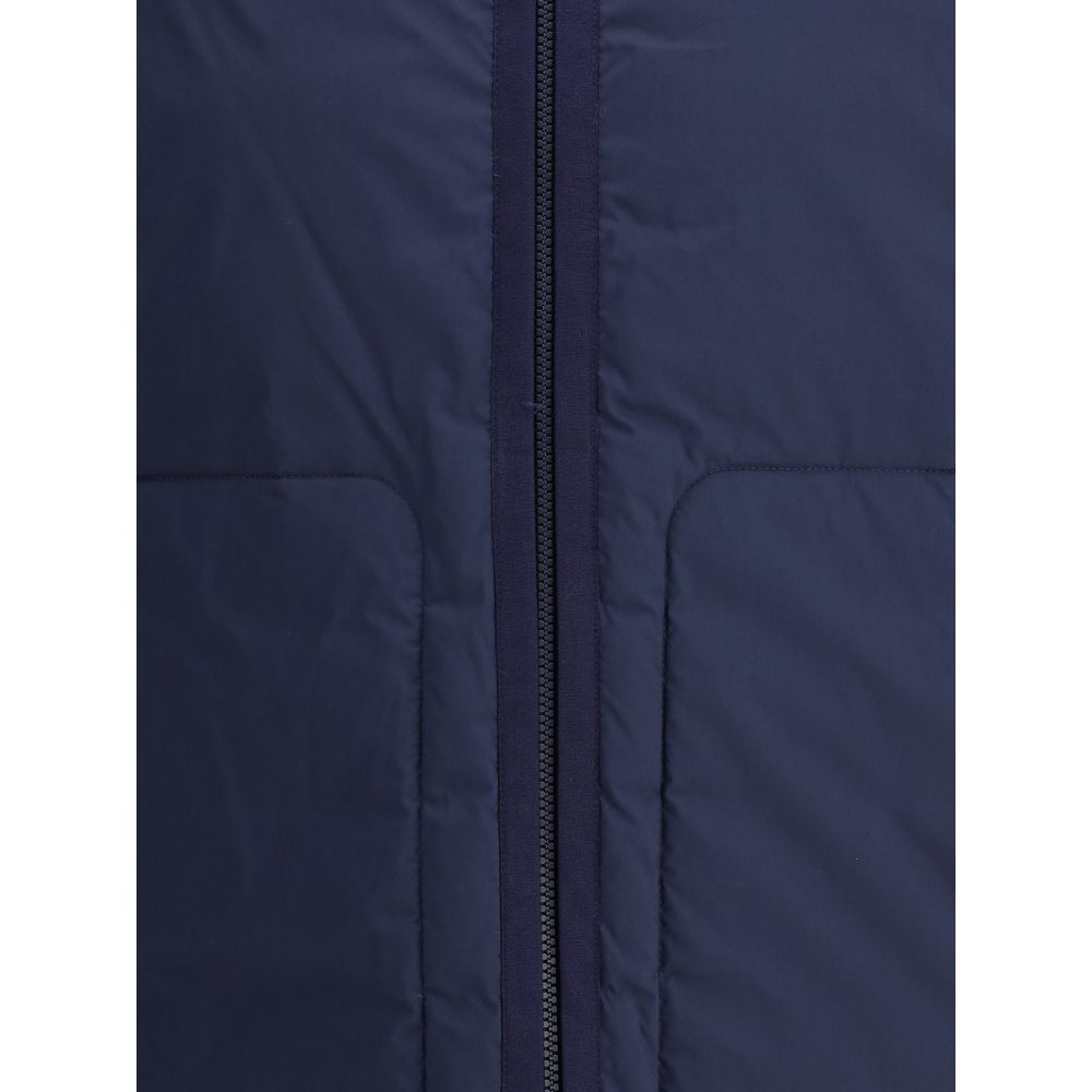 Blue Goose Down Full-Length Jacket
