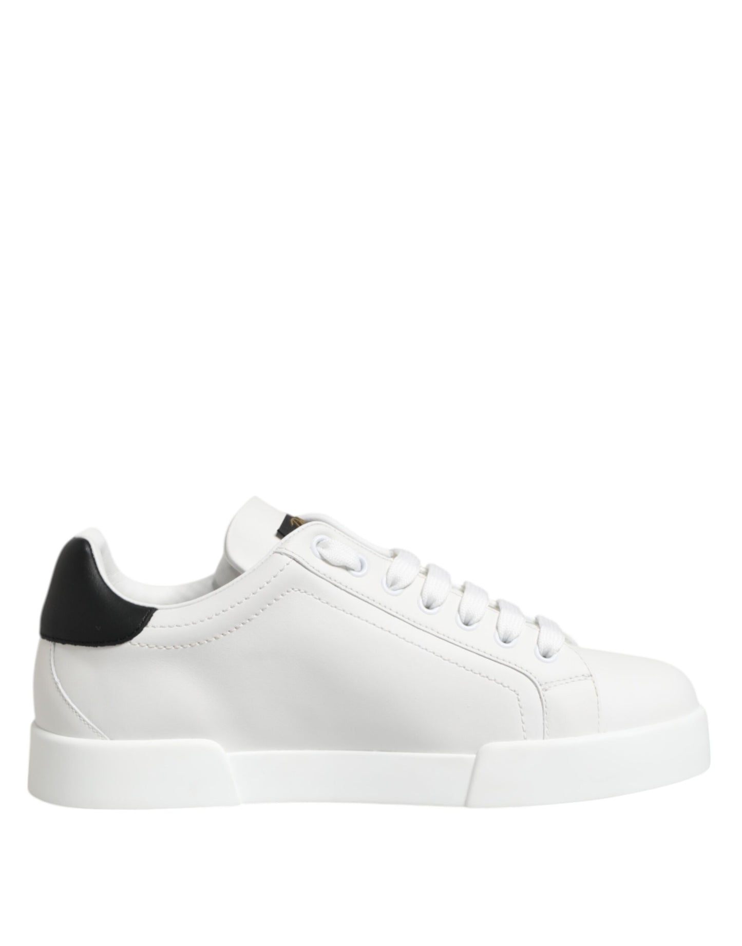White Crown Patch Portofino Men Sneakers Shoes