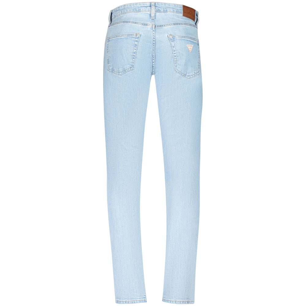 Blue Cotton Men Jeans