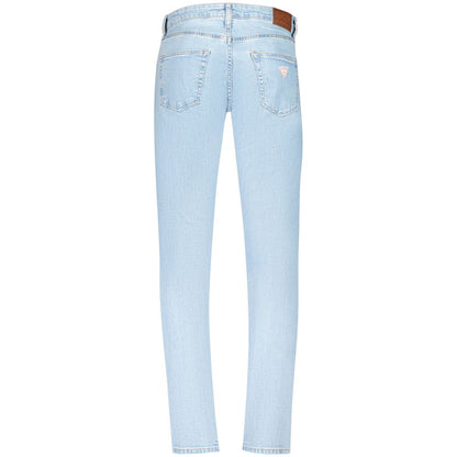 Blue Cotton Men Jeans
