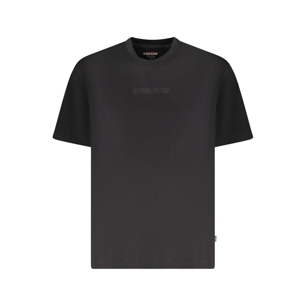 Black Cotton Men Oversize T-Shirt