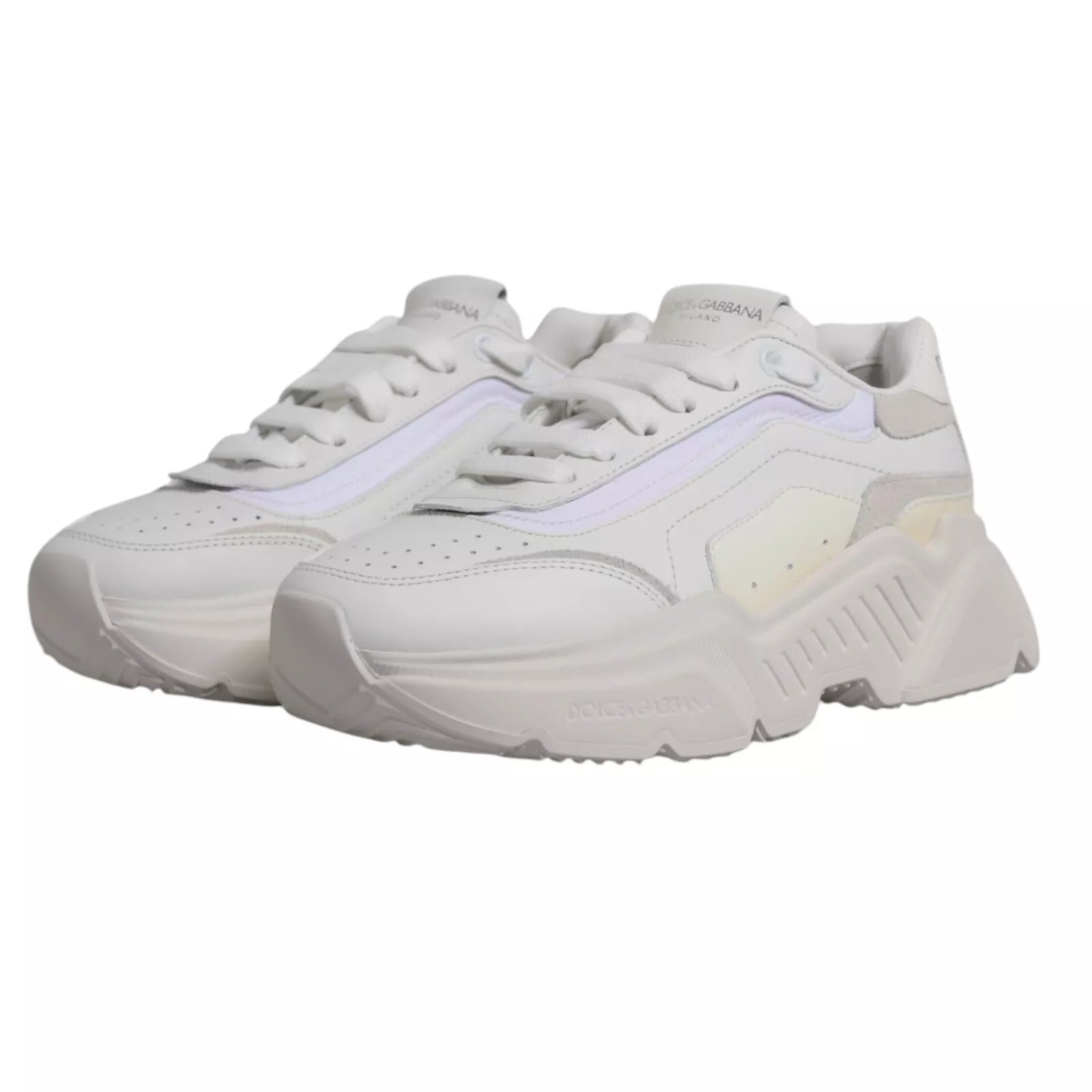 White Daymaster Low Top Mens Sneakers