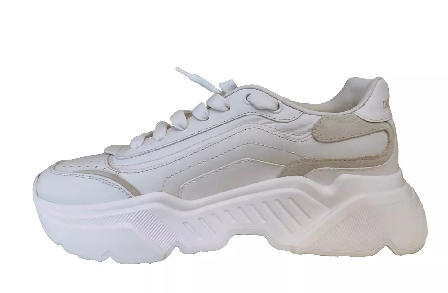 White Daymaster Low Top Mens Sneakers