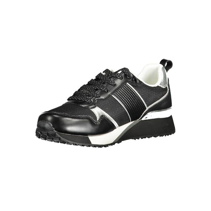 White Polyester Sneaker