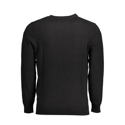 Black Cotton Sweater