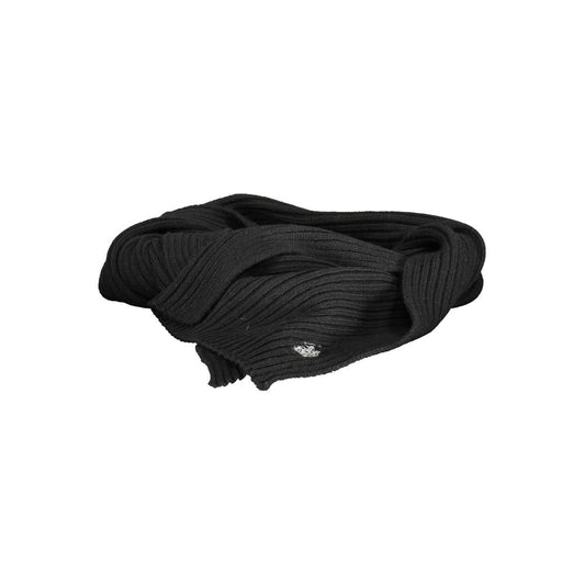 Black Wool Scarf